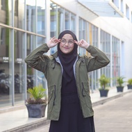 Jaket Parka Wanita Hijra Series By AMZ Jacket / Jaket Wanita