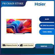 HAIER H50S80FUX H55S80FUX H65S80FUX H75S80FUX 50" - 75" QLED 4K UHD GOOGLE TV | S80F SERIES
