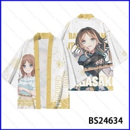 new5 BanG Dream Its MyGO Soyo-Nagasaki haori priest frock cardigan sweater kimono coat T-shirt