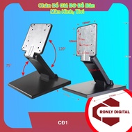 Vesa 75 100 monitor arm monitor stand, mobile monitor stand, 8 - 17 inch and 10 - 27 inch desktop mo