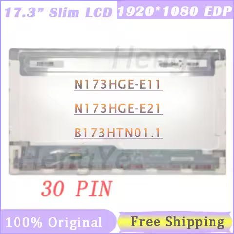 Laptop LCD Screen 17.3 Inch B173HTN01.1 Fit N173HGE-E11 N173HGE-E21 for G74SX-A1 FX71/MSI GL72 GP72