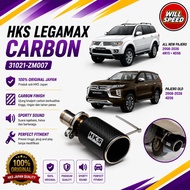 HKS LEGAMAX CARBON 31021-ZM007 ALL NEW PAJERO NEW OLD 4N15 4D56 2008-2026