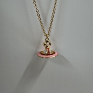 Vivienne Westwood 土星粉色珍珠項鍊