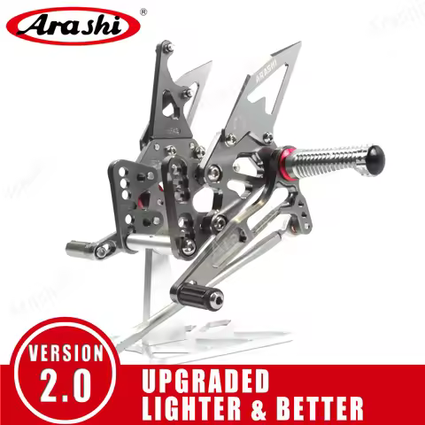 Arashi CNC Adjustable Footrest For SUZUKI GSX-R1000 2005 -2025 Rearset Foot Peg GSX1000R GSXR GSX-R 