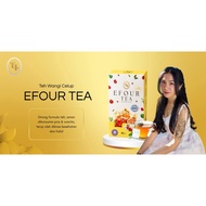 NEW BOX EFOUR SLIMMING TEA YELLOW NEW 8 CONTENT FOR BEGINNERS AND BUSUI