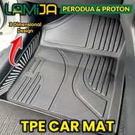 LAMIJA TPE Kereta Karpet Alza Axia Ativa Aruz Bezza Myvi Saga BLM VVT Exora S70 x50 X70 Waja Persona