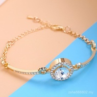 High-End ins Bracelet Zircon Fashion Bracelet Heart Female Match Crystal Ocean Jewelry 100 SA4B