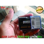 RAM SAMSUNG 4GB 2Rx8 PC3 10600S 09 10 F2 SODIMM LAPTOP ORIGINAL DDR3 RAM