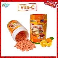 วิตามินซีเด็ก Vita-C (ไวต้า-ซี) แบบเม็ด บรรจุ 1000 เม็ด/กระปุก วิตามินซีเม็ด วิตามินซีเด็ก เลือกรสได้มี 5 รสชาติ มี อย.