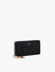 BIMBA Y LOLA - LARGE GRAPHITE WALLET