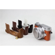 Halfcase LUMIX GF8 GF9 GF10 Leather Camera Protective Case