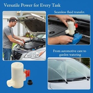 happylivingl Car Windshield Washer Water Motor Windshield Wiper Fluid Pump Car Accessories