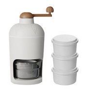 Manual Ice Crusher Rotary Ice Crusher Shaved Ice Maker Household Portable Ice Machine Hand Crank Ice