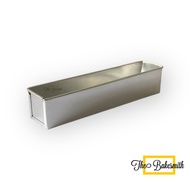 1PC Loyang Roti John (LOAF PANJANG) Aluminium rectangle toast bread loaf baking pan / mould kek pisa