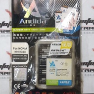 Andida Replacement Long Lasting Li-Ion Battery for Nokia BL-6F N95 8GB
