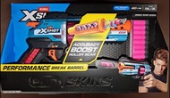 Zuru X-Shot Performance Spinshot Pro Skins 全新 軟彈槍 短彈 左輪 xshot zuru