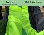 Orga’Neat Backpack Rain Cover Waterproof for 8-80L Backpack -Ultralight, Bright-colored with Reflect