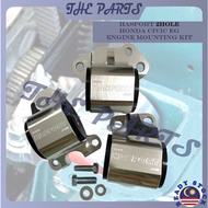 Hasport 2Hole 2 Hole Engine Mounting Kit For Honda Civic EG Integra DC2 Billet Engine Mounting kit B
