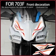 Front Fairing Decal for Zontes 703f 703F 703 F Motorcycle Accessories Waterproof Vinyl Decal