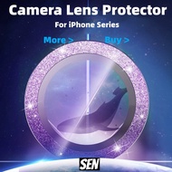 iPhone Camera Lens Protector 14 Pro Max 14 Plus 13 Pro Max 13 Pro 13 12 Pro Max 12 Pro 12 11 Pro Max 11 Pro 11 Sparkling Luxurious Tempered Glass Premium Quality Ready Stock Black Silver Gold Purple