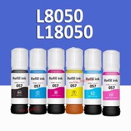 For Epson L8050 L18050 Ink Compatible Color Water Based Bottle 057 Refill Dye Ink For Epson L8050 L8