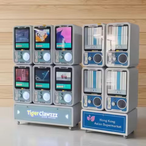 Coin Operated Games Vending Machine Big Toys Bouncy Ball/Gumball/Toys/Capsule Gacha Vending Machine
