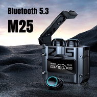 M25 Wireless Bluetooth Earphones TWS Mecha Gaming Headset Low Latency Touch Control Earbuds
