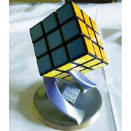 Rubiks Cube Holder With Cube Design, Organiser Stand For Desktop Display