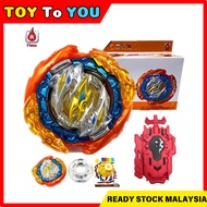 Ready Stock  Beyblade Single Beyblade Burst B-181 Cyclone Ragnaruk with LR Launcher Beylauncher Beyb