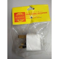 3Way multi adaptor converter 13A with NEON READY STOCK MALAYSIA