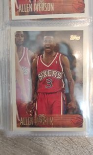 Topps Rookie Allen iverson