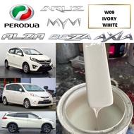PERODUA W09 IVORY WHITE 2K AUTOMOTIVE CAR PAINT