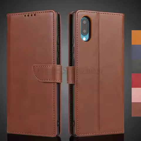 A02 Case Wallet Flip Cover Leather Case for Samsung Galaxy A02 A 02 Pu Leather Phone Bags protective