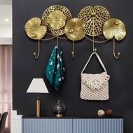 WH6 Ginkgo Flower Wall Decoration Hooks Hanger Penyangkut Baju