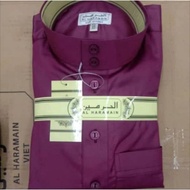 jubah Al haramain maroon