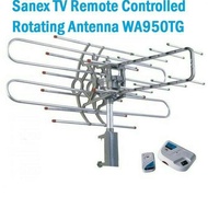 Outdoor / Outside Digital Tv Antenna + Remote + Sanex Wa 950 Tg Booster