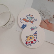 客製化 設計款 珪藻土杯墊 飲料 杯墊  療癒 可愛 少女心爆發