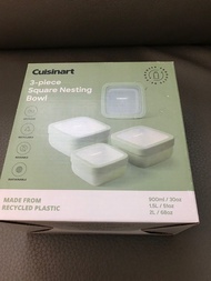 Cuisinart  環保食物盒 （一套三件）