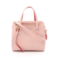 【二手】 Salvatore Ferragamo Ferragamo AMY Gancini 兩用手提包，粉紅色皮革，小號托特包，女士，二手