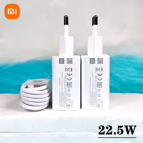 Xiaomi MDY-11-EP 22.5W Fast Charger EU QC 3.0 Quick Charge Adapter USB Type C Cable For MI 9 10 Lite