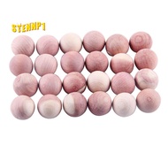 24Pcs Natural Cedar Balls Aromatic Red Cedar Wooden Moth Balls for Clothes Storage Drawer Wardrobe F