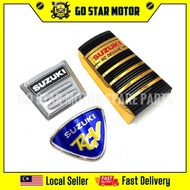 SUZUKI RG RGSPORT RGS RG110 / RC80 RC 80 DELUXE / RGV120 RGV 120 HORN COVER LOGO EMBLEM STICKER