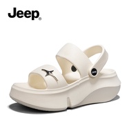 Jeep | รองเท้าแตะส้นหนาสำหรับผู้หญิง ใส่สบาย 2025