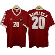 Bambang Pamungkas #20 Timnas Indonesia Fantasy Garuda Nusantara Red Merah Original Authentic Jersey 