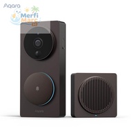 MerliMart SG Aqara G4 Ultra HD Smart Visual Doorbell Smart Home Chime Security Alarm Compatible with