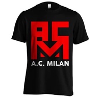 MERAH ACM-RED-WHITE-PRINTED T-SHIRT - BLACK SIZES S-XXL