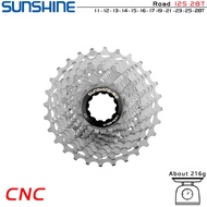 SUNSHINE Ultralight Road Bike Cassette 11/12 Speed 28T/32T/34T/36T CNC Cassette 11V 12V for Shimano
