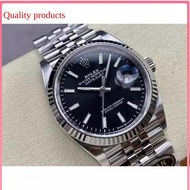 original 【Datejust】 Rolex Jam tangan Lelaki Automatik / Automatic Men's Watch 36mm Diameter stainles