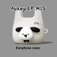【New product】 for Aukey EP-M1S Case Casing Soft Silicone Cartoon Collection Creative Earphone Case C