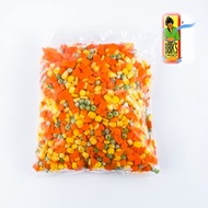 Bibik's Choice Mixed Vegetable 1kg -Frozen